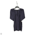 Top Short Sleeve Basic By Lane Bryant In Navy, Size: 3x