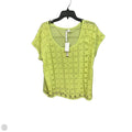 Top Short Sleeve Basic By Lc Lauren Conrad In Green, Size: Xl