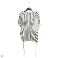 Top Short Sleeve By Ava & Viv In Black & White, Size: 3x