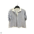 Top Short Sleeve By Cmc In Striped Pattern, Size: S