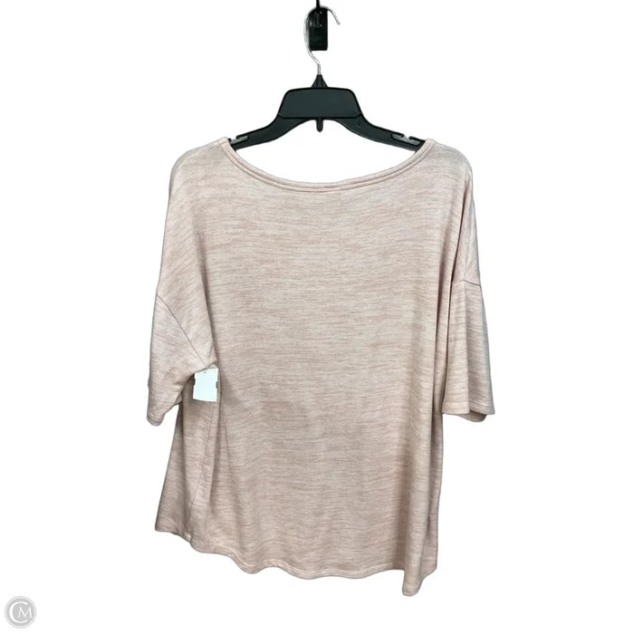 Top Short Sleeve By Gap In Pink, Size: Xl