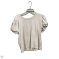 Top Short Sleeve By Jane And Delancey In Mauve, Size: L