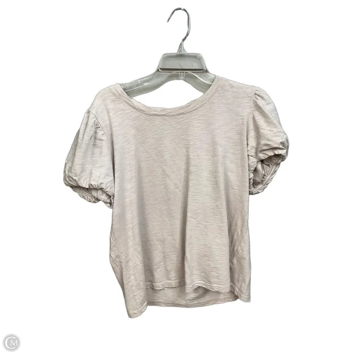 Top Short Sleeve By Jane And Delancey In Mauve, Size: L