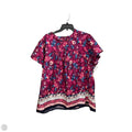 Top Short Sleeve By Lane Bryant In Floral Print, Size: 3x