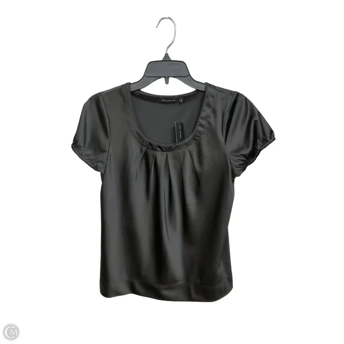 Top Short Sleeve By Limited In Black, Size: S