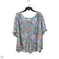 Top Short Sleeve By Loft In Floral Print, Size: 3x