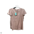Top Short Sleeve By Maurices In Mauve, Size: Xs