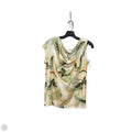 Top Short Sleeve By Nicole Miller In Floral Print, Size: M
