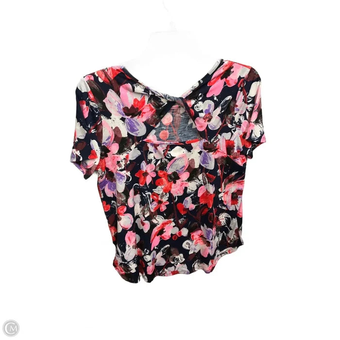 Top Short Sleeve By Sew In Love In Floral Print, Size: S