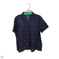 Top Short Sleeve By Talbots In Navy, Size: 2x