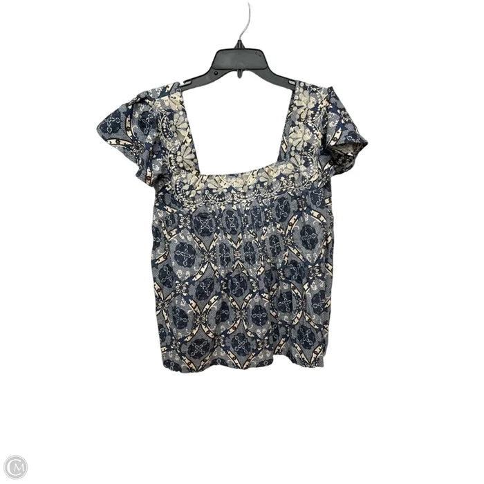 Top Short Sleeve By Torrid In Blue, Size: L