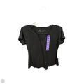 Top Short Sleeve By Tranquility In Black, Size: Xs