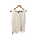 Top Sleeveless Basic By J. Jill In Tan, Size: L