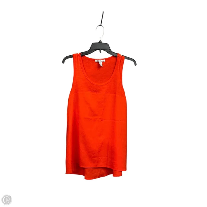 Top Sleeveless Basic By Kenneth Cole In Orange, Size: S