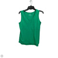 Top Sleeveless Basic By Talbots In Green, Size: Lp