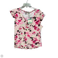 Top Sleeveless By Anne Klein In Floral Print, Size: L
