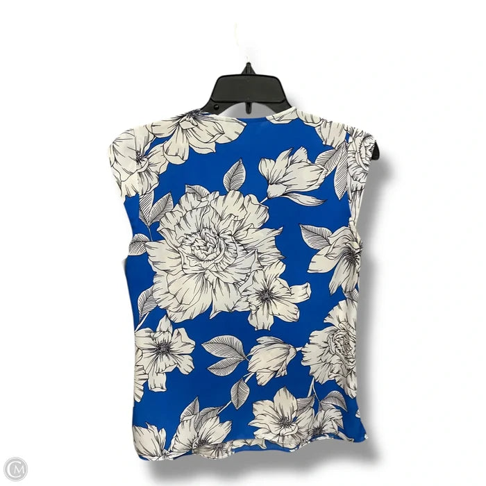 Top Sleeveless By Banana Republic In Floral Print, Size: Xs