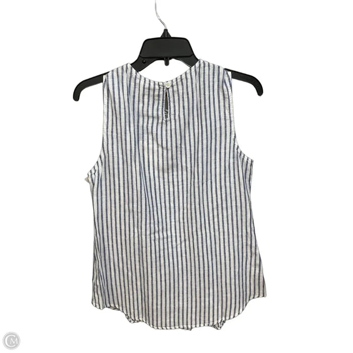 Top Sleeveless By Beachlunchlounge In Striped Pattern, Size: Xs