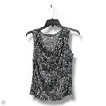 Top Sleeveless By Calvin Klein Performance In Blue & White, Size: M
