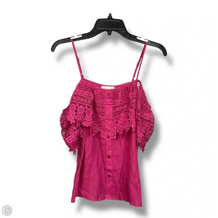 Top Sleeveless By Cmf In Pink, Size: S