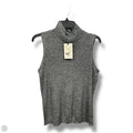 Top Sleeveless By Dana Buchman In Black & White, Size: Xl