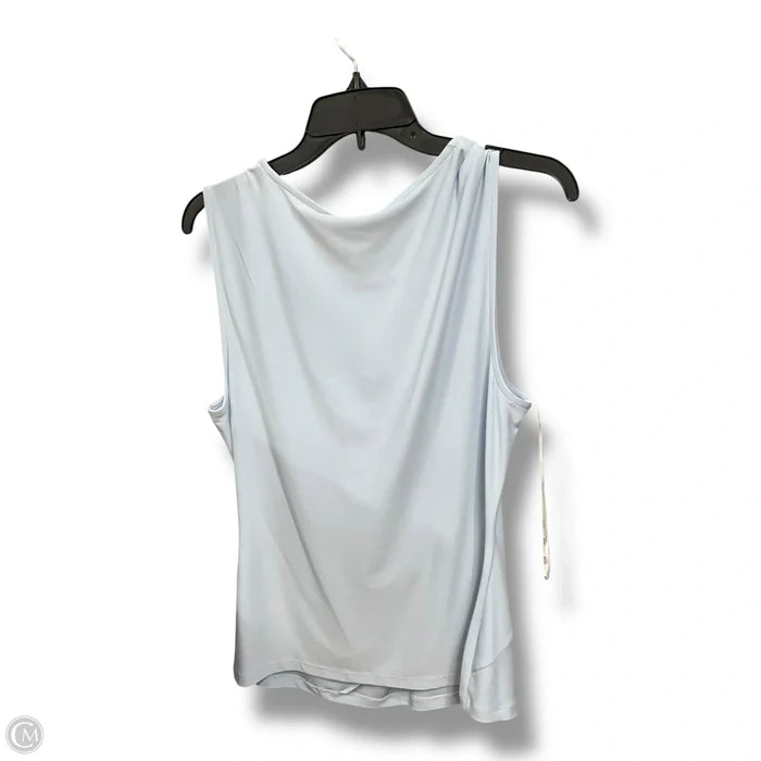 Top Sleeveless By Dkny In Blue, Size: L