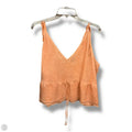 Top Sleeveless By Express In Peach, Size: Xl