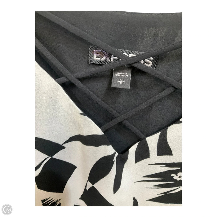 Top Sleeveless By Express In Tropical Print, Size: S