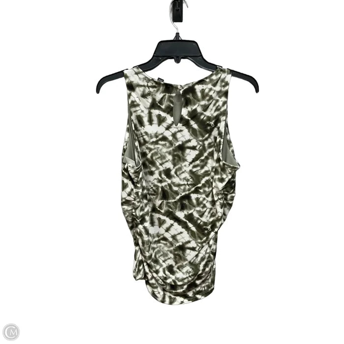Top Sleeveless By Inc In Green, Size: L