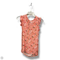 Top Sleeveless By Loft In Floral Print, Size: Xs