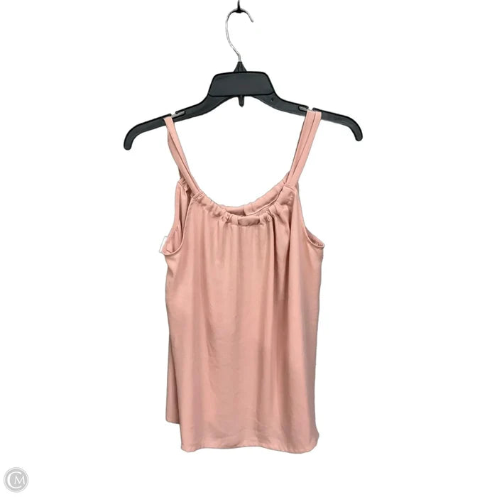 Top Sleeveless By Loft In Pink, Size: S