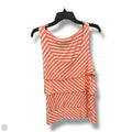 Top Sleeveless By Loft In Striped Pattern, Size: Xl