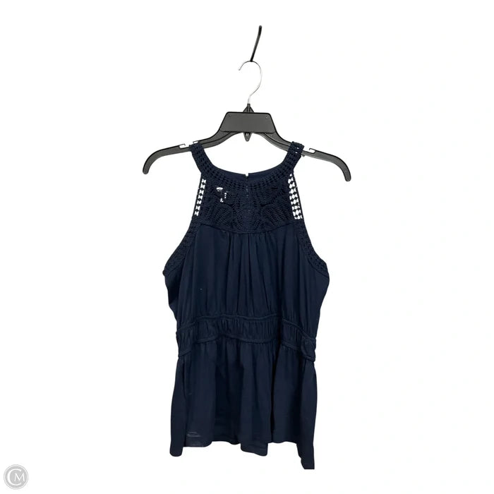 Top Sleeveless By Maurices In Blue, Size: S