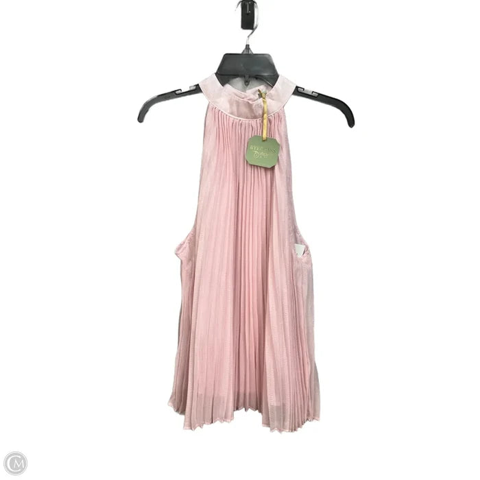 Top Sleeveless By Ryegrass In Pink, Size: Xl
