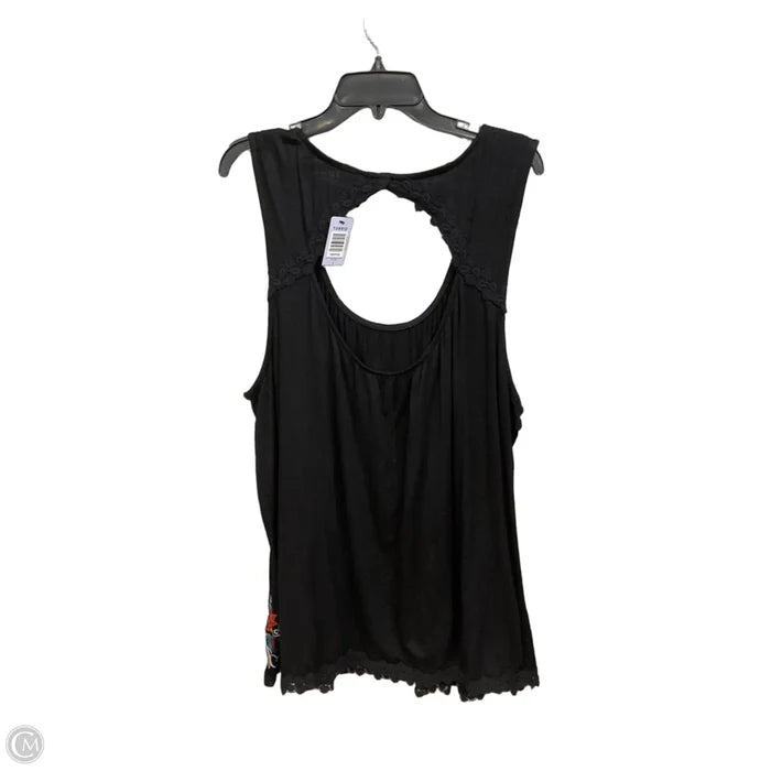 Top Sleeveless By Torrid In Black, Size: 4x