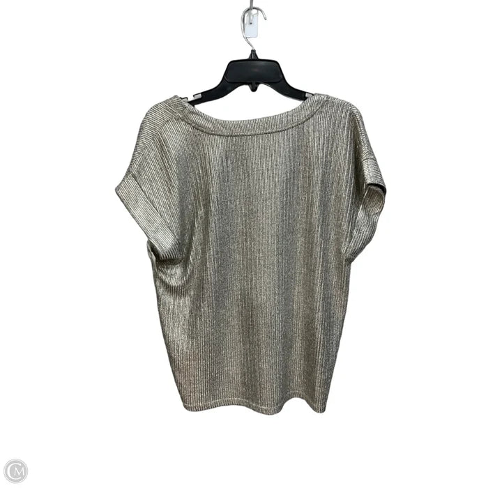 Top Sleeveless By White House Black Market In Gold, Size: L
