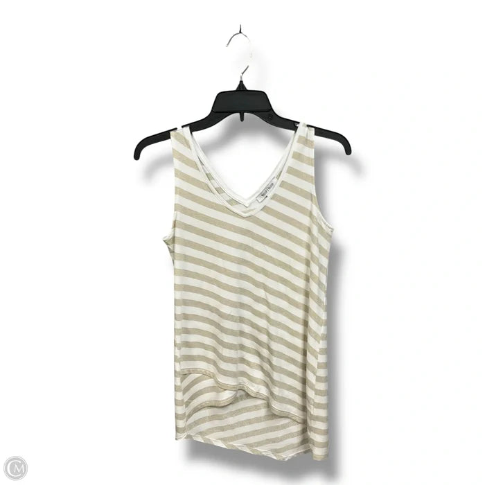 Top Sleeveless By White House Black Market In Striped Pattern, Size: Xs