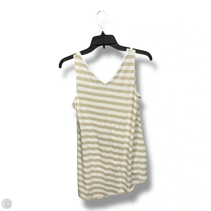 Top Sleeveless By White House Black Market In Striped Pattern, Size: Xs