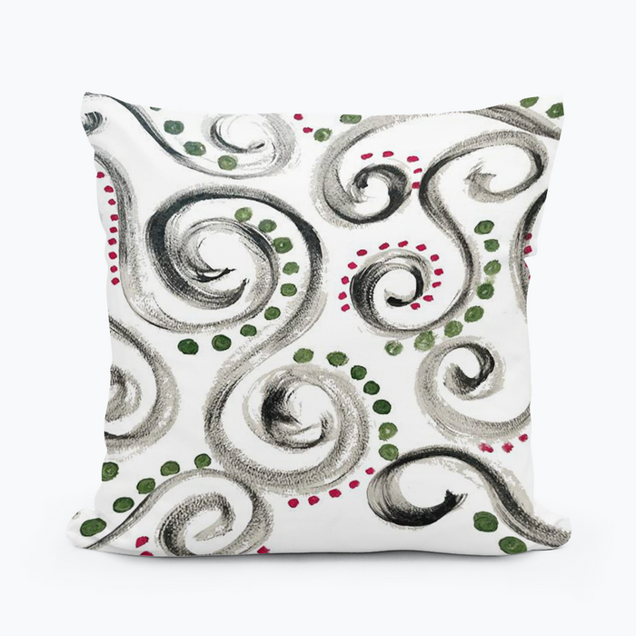 Traditional Swirl Pillow
