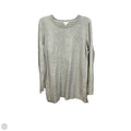 Tunic Long Sleeve By J. Jill In Grey, Size: M