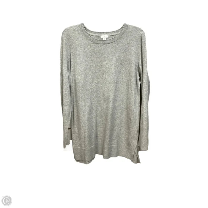Tunic Long Sleeve By J. Jill In Grey, Size: M