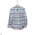 Tunic Long Sleeve By Talbots In Striped Pattern, Size: L