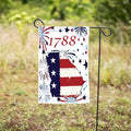USA Flag State Georgia Garden Flag