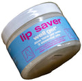Well Gel Lip Saver 100g pot of aloe vera lip gel for horses, lid removed showing the gel