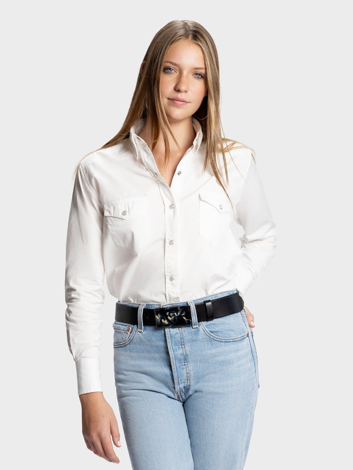 WESTERN SHIRT: CARTE BLANCHE: FINAL SALE