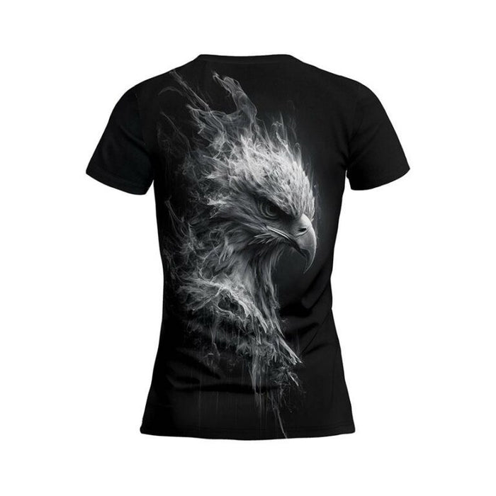 White Eagle Women's Athletic Print T-Shirt