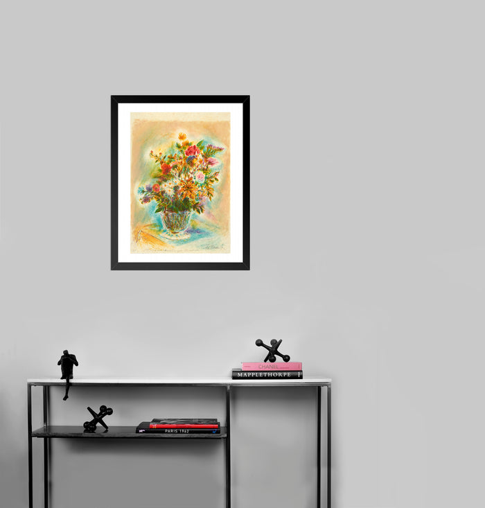 Wild Flowers by Ira Moskowitz - Mourlot Editions - Fine_Art - Poster - Lithograph - Wall Art - Vintage - Prints - Original